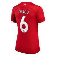Billiga Liverpool Thiago Alcantara #6 Hemma fotbollskläder Dam 2023-24 Kortärmad